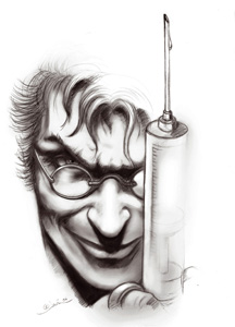 Illustration for the short story Herbert West Reanimator 